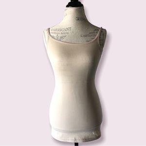 Maiden form Self Expressions Long Tank Top Shapewear Medium